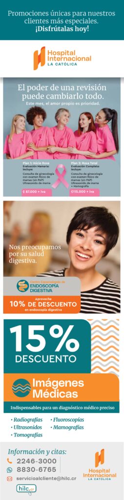 Paquetes en promoción de Hospital La Católica